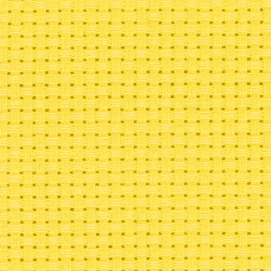 Lecien Cosmo 14 ct Aida Cloth - Custard