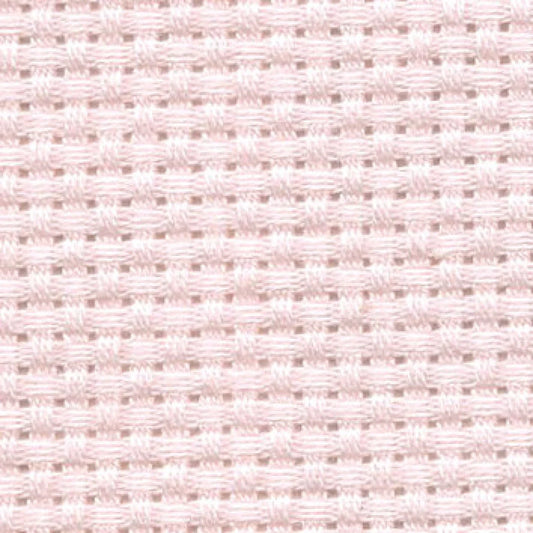 Finishing: Lecien Cosmo 14 ct Aida Cloth - Pink