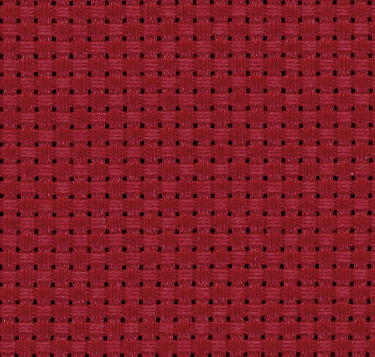 Lecien Cosmo 14 ct Aida Cloth - Red