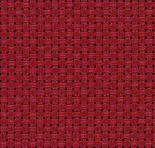Lecien Cosmo 14 ct Aida Cloth - Red