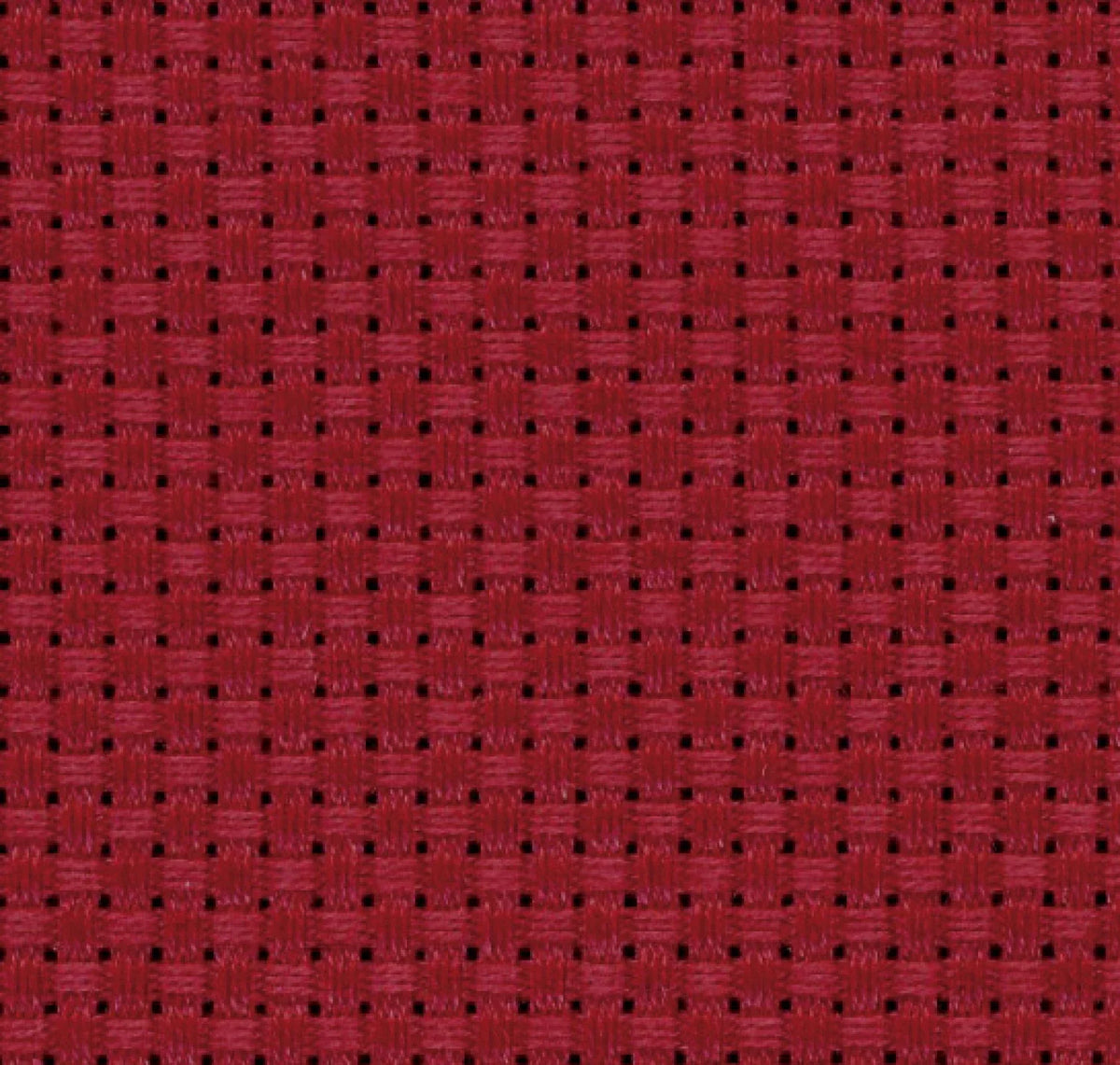 Finishing: Lecien Cosmo 14 ct Aida Cloth - Red