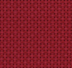 Finishing: Lecien Cosmo 14 ct Aida Cloth - Red