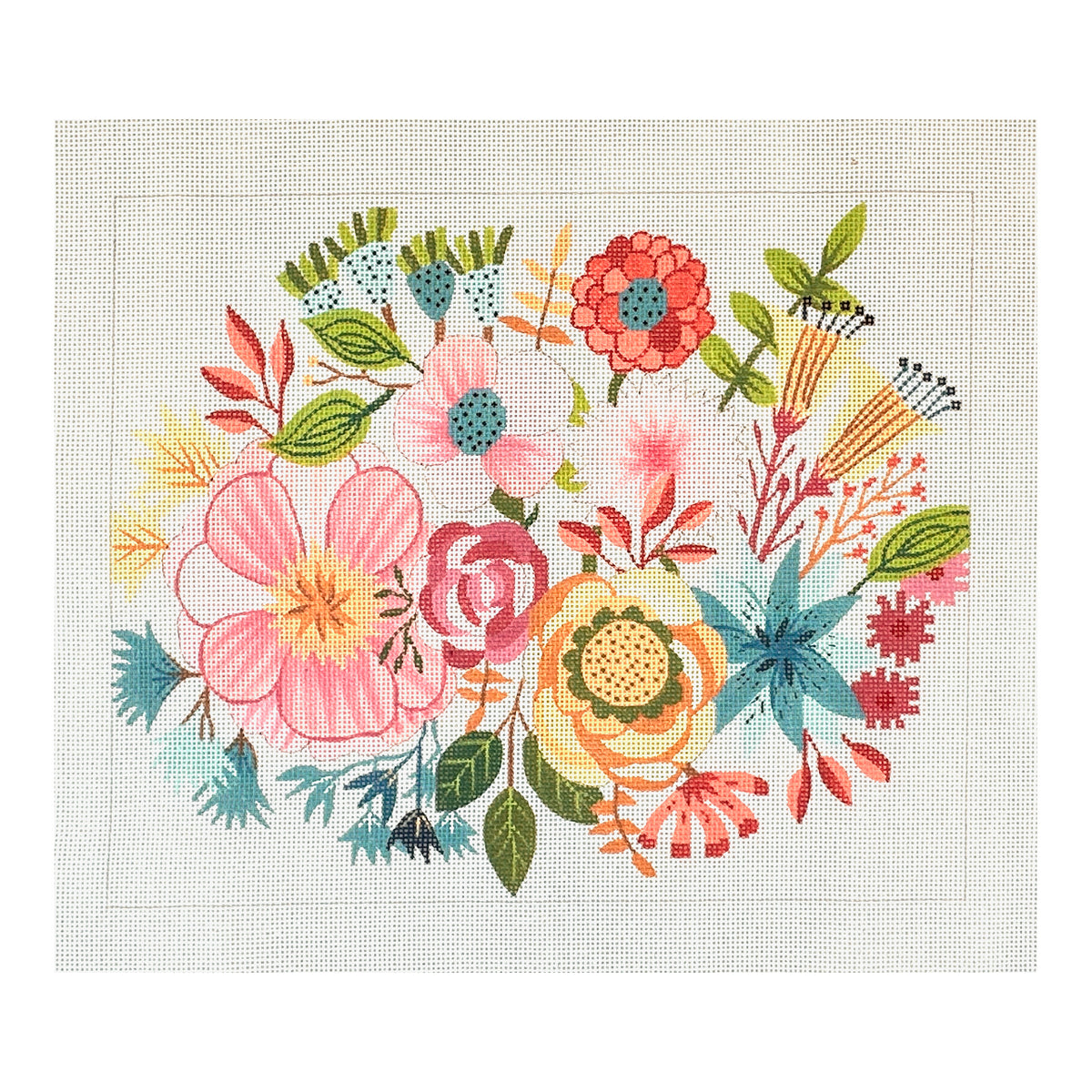 Lee's Needle Arts Garden Party Needlepoint Canvas