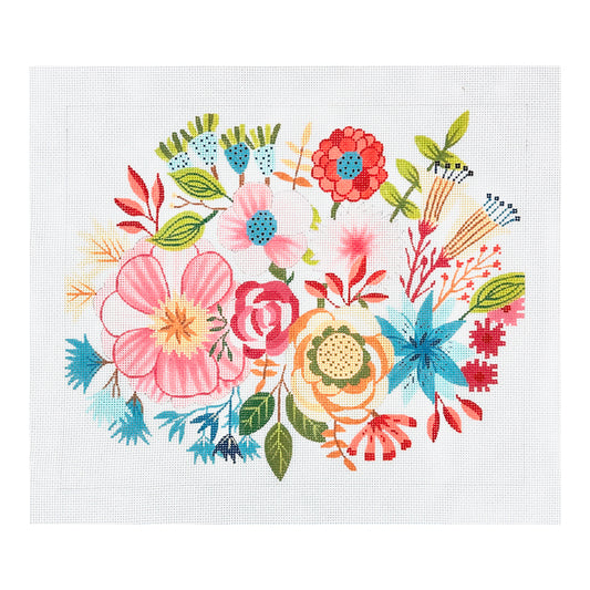 Lee's Needle Arts Garden Party Needlepoint Canvas