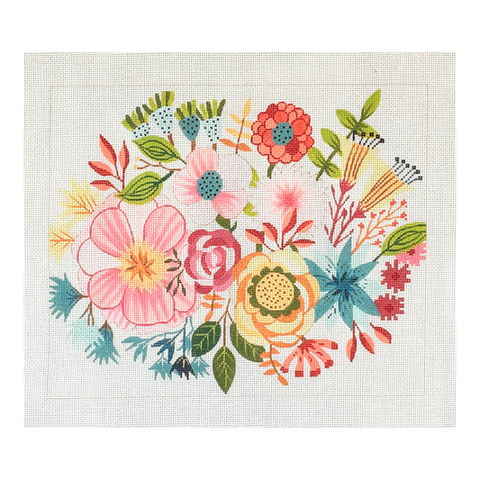 Lee's Needle Arts Garden Party Needlepoint Canvas