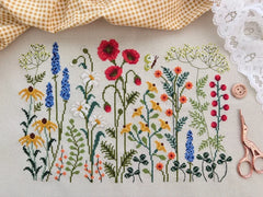 Little Love Designs Wildflower Meadow Cross Stitch Pattern