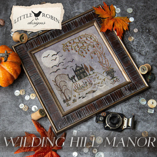 Little Robin Designs Wilding Hill Manor Cross Stitch Pattern