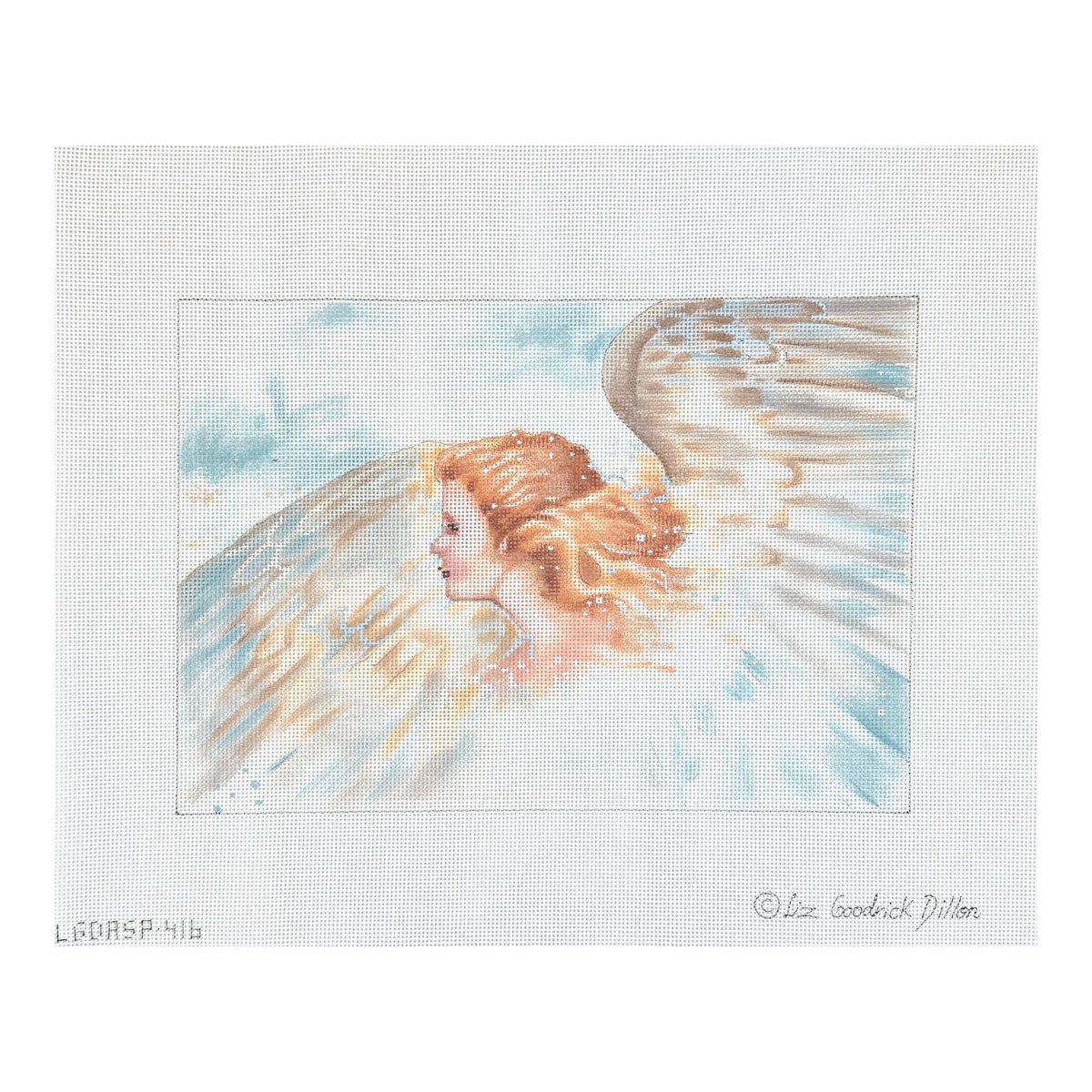 Liz Goodrick Dillon Ethereal Angel Canvas