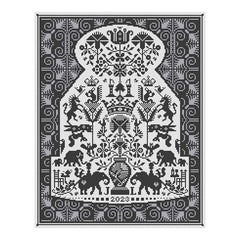 Long Dog Samplers Squint Cross Stitch Pattern