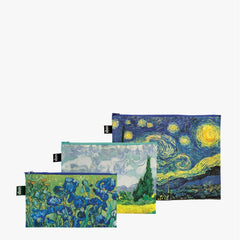 LOQI Vincent Van Gogh Recycled Project Bags - Set of 3