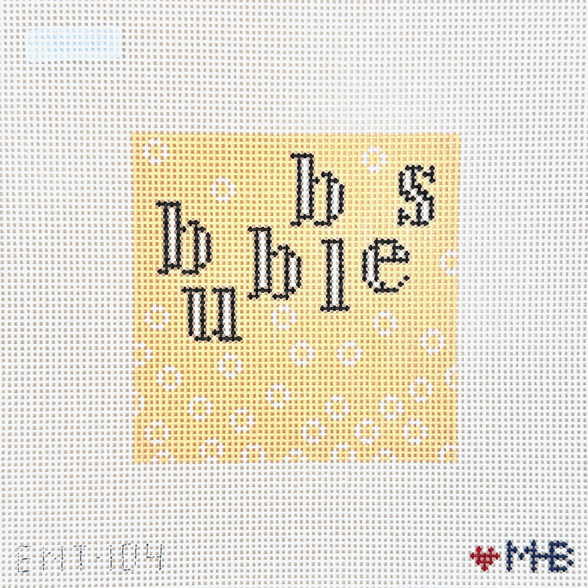 Love MHB Studio Bubbles Needlepoint Canvas