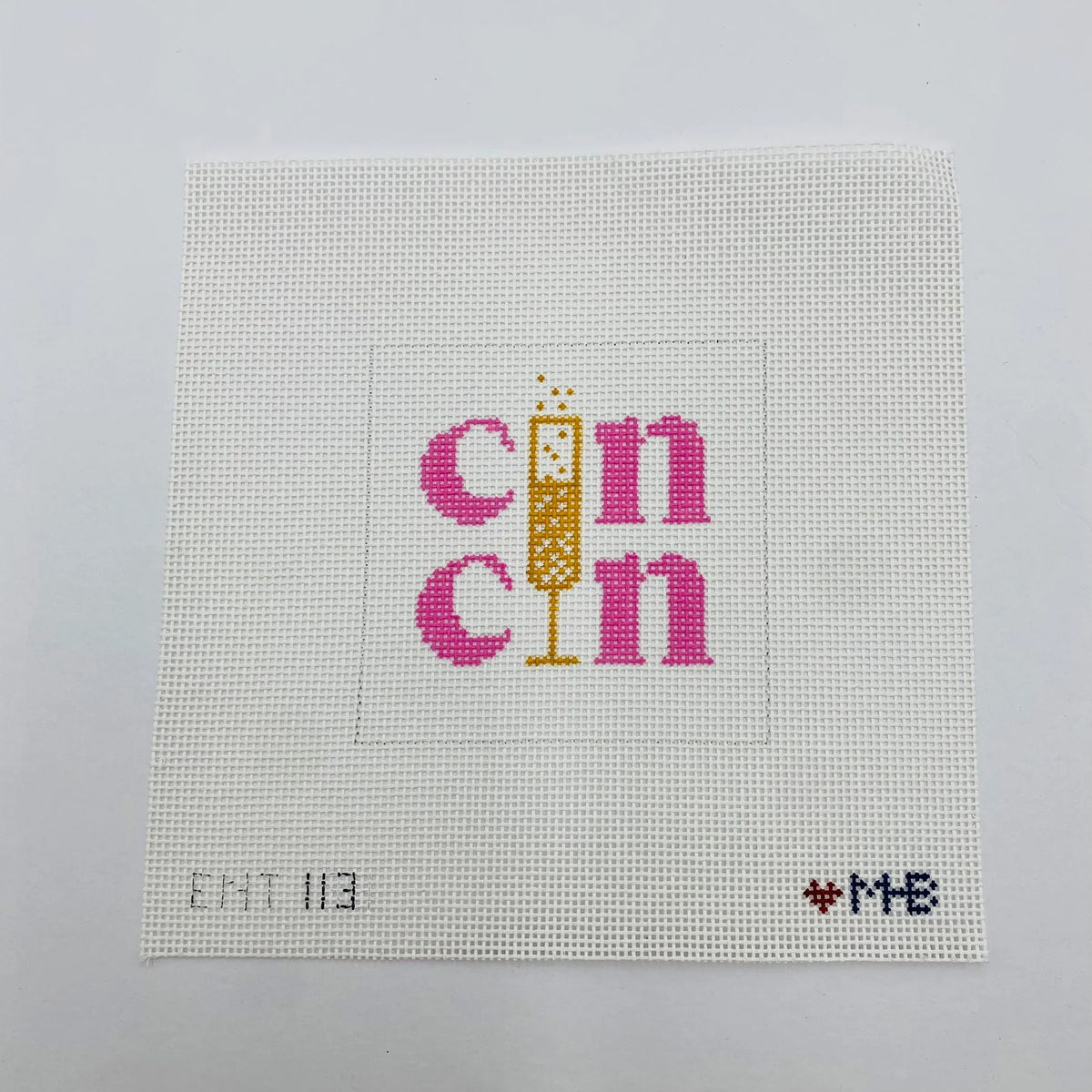 Love MHB Studio Cin Cin Needlepoint Canvas