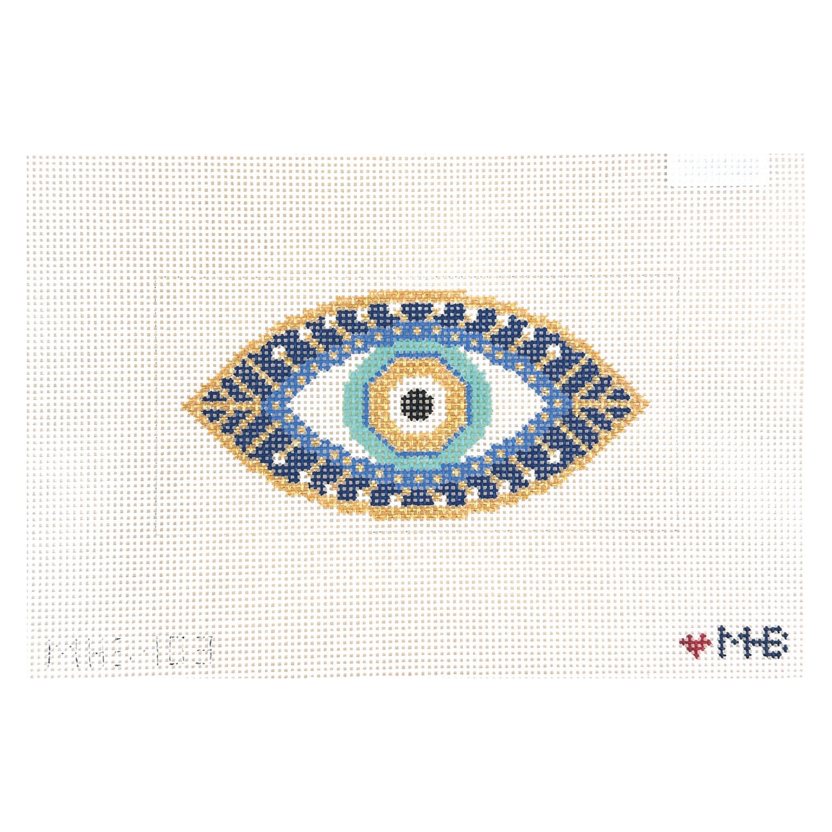 Love MHB Studio Evil Eye Needlepoint Canvas