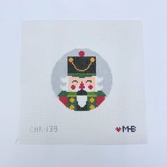 Love MHB Studio Nutcracker Ferdinand Round Needlepoint Canvas