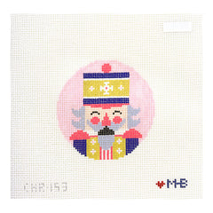 Love MHB Studio Nutcracker James Round Needlepoint Canvas
