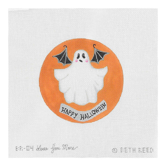 Love You More Beth Reed Happy Halloween Needlepoint Canvas