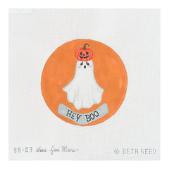 Love You More Beth Reed Hey Boo Needlepoint Canvas