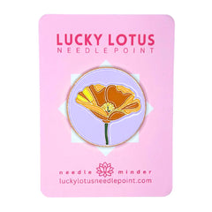 Lucky Lotus Poppy California Needle Minder