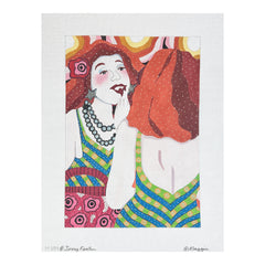 Maggie Co Jerry Fenter Almost Dangerous Needlepoint Canvas