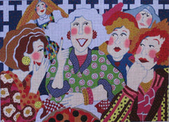 Maggie Co Jerry Fenter She Was So Bad They Sent Her to Catholic SchoolNeedlepoint Canvas
