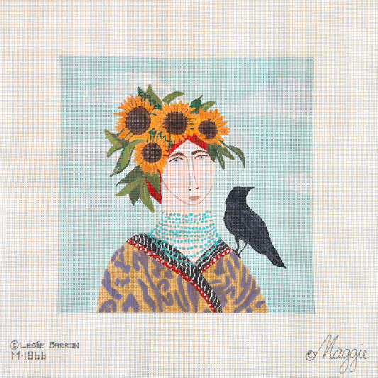 Maggie Co Leslie Barron Companion Needlepoint Canvas