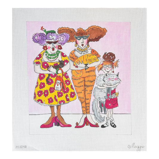 Maggie Co Ronnie Sellers It's a Family Thing Needlepoint Canvas