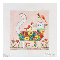 Maggie Co Terry Runyan Spring Sweater Needlepoint Canvas