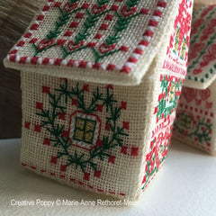 Creative Poppy Marie-Anne Réthoret-Mélin Tiny Christmas Houses Cross Stitch Pattern