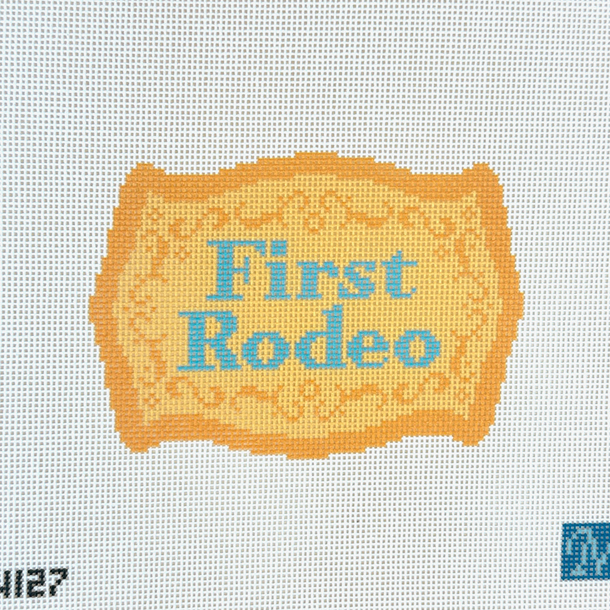Maura Nolan Designs First Rodeo Needlepoint Canvas