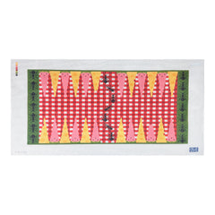 Maura Nolan Designs Picnic Patrol Backgammon Board Needlepoint Canvas