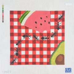 Maura Nolan Designs Picnic Patrol Needlepoint Canvas