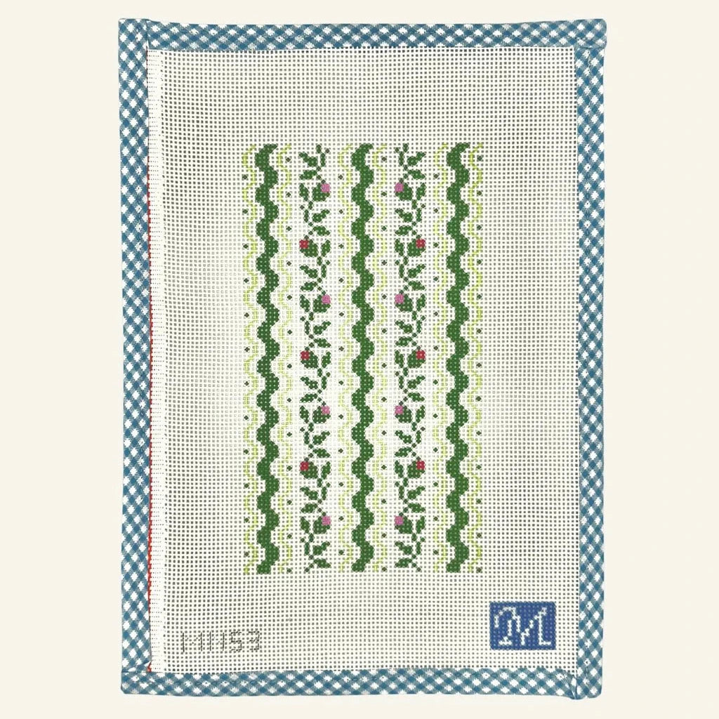 Maura Nolan Designs Scalloped Buds Needlepoint Canvas