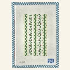 Maura Nolan Designs Scalloped Buds Needlepoint Canvas