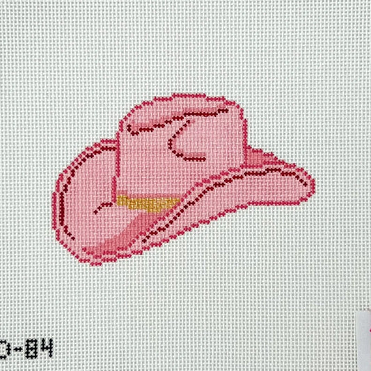 Mopsey Designs Cowgirl Hat Needlepoint Canvas