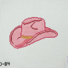 Mopsey Designs Cowgirl Hat Needlepoint Canvas