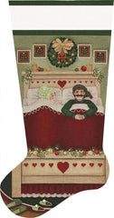 Melissa Shirley Designs A Long Christmas Nap Stocking Needlepoint Canvas