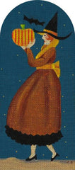 Melissa Shirley Designs Agnes the Witch Needlepoint Canvas
