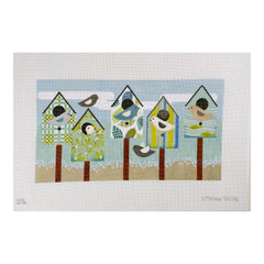 Melissa Shirley Designs Beach Birds Needlepoint Canvas