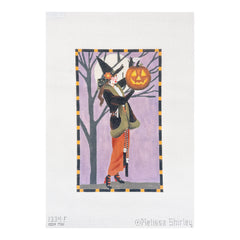 Melissa Shirley Designs Big Jack O Lantern Needlepoint Canvas