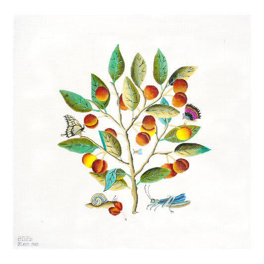 Melissa Shirley Designs Cherries Needlepoint Canvas