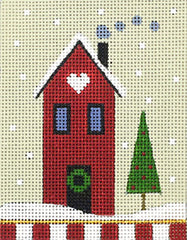 Melissa Shirley Designs Christmas House Needlepoint Canvas