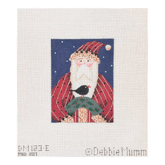 Melissa Shirley Designs Debbie Mumm Crow Santa Needlepoint Canvas