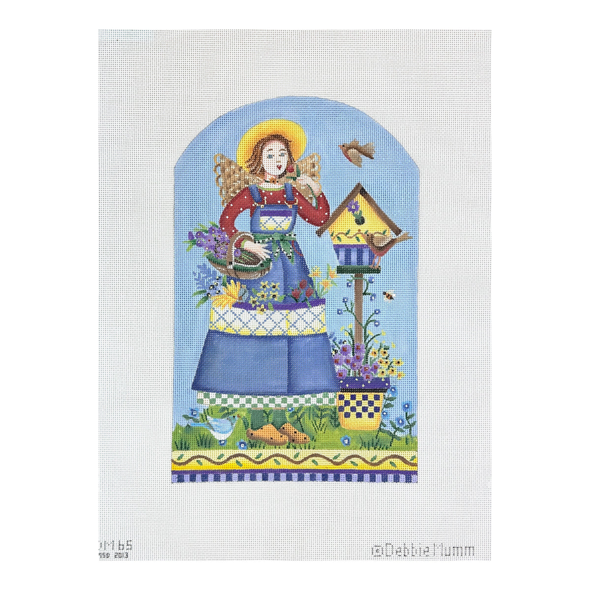 Melissa Shirley Designs Debbie Mumm Garden Angel Needlepoint Canvas