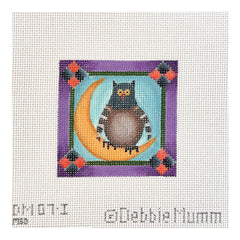 Melissa Shirley Designs Debbie Mumm Owl and Moon Needlepoint Canvas