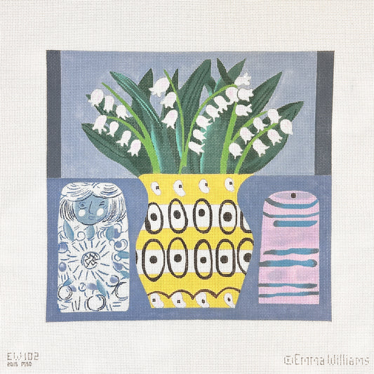 Melissa Shirley Designs Emma Williams Salt and Pepper Needlepoint Canvas