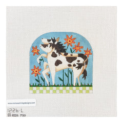 Melissa Shirley Designs Farm Ark Horses Needlepoint Canvas