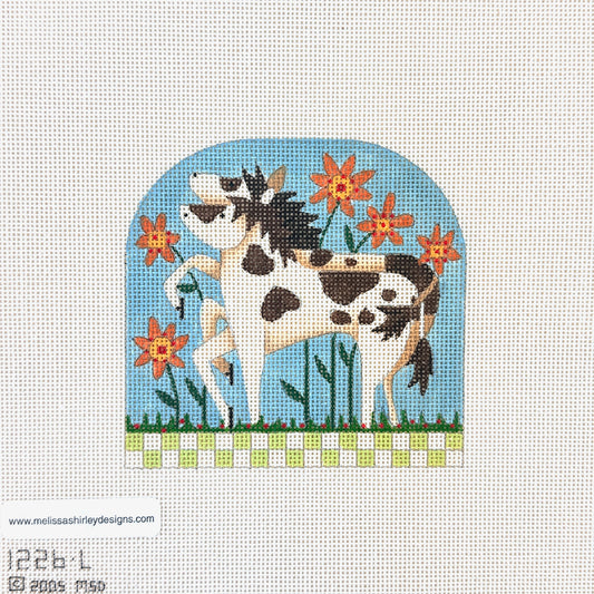 Melissa Shirley Designs Farm Ark Horses Needlepoint Canvas