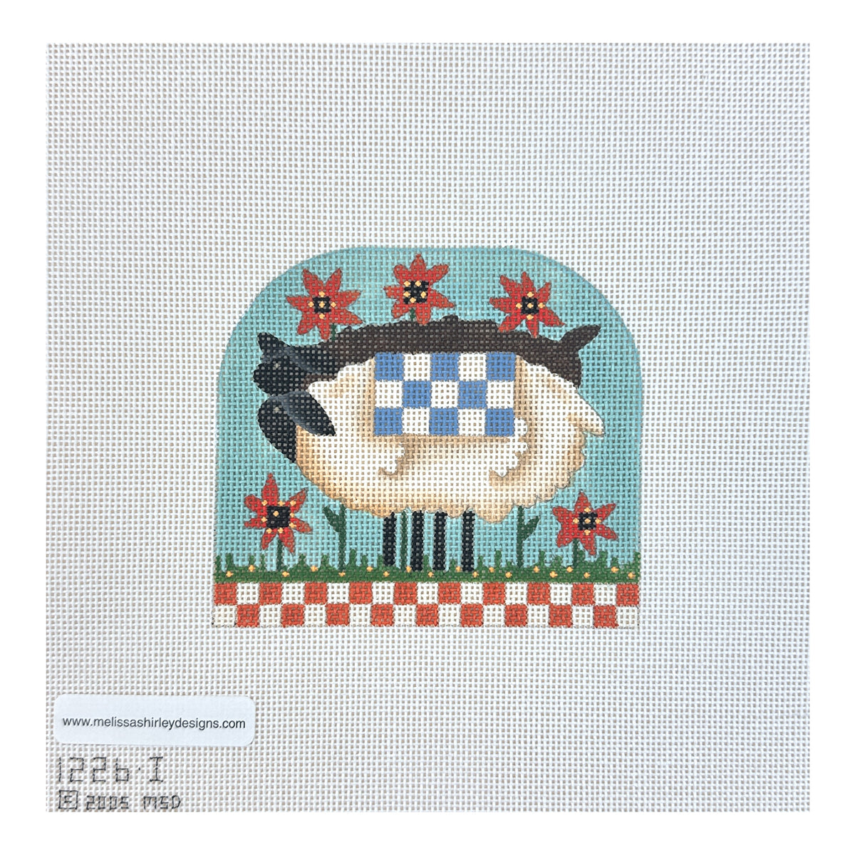 Melissa Shirley Designs Farm Ark Sheep Needlepoint Canvas