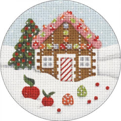 Melissa Shirley Designs Gingerbread House Needlepoint Canvas