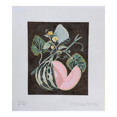Melissa Shirley Designs Green Melon Needlepoint Canvas